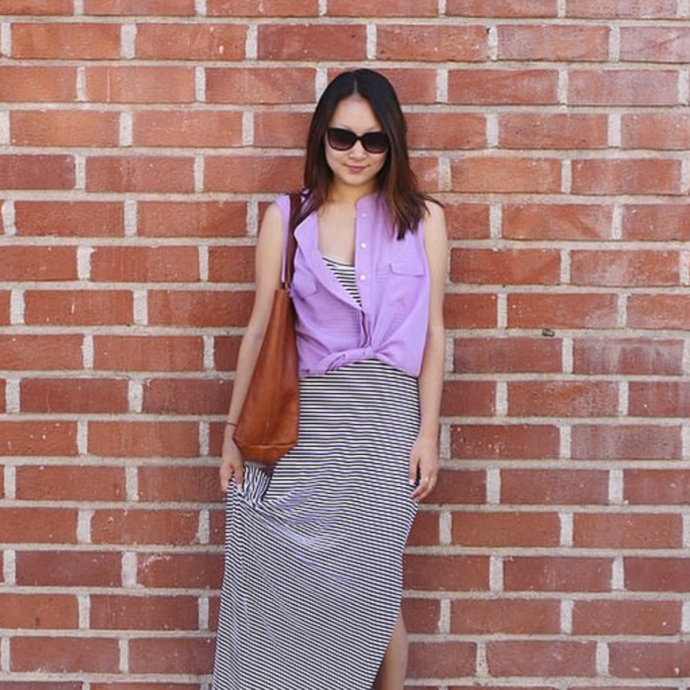 Patterson J Kincaid Purple Tank